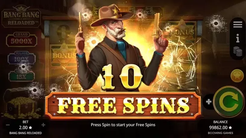 Bang Bang Reloaded slot screenshot 3