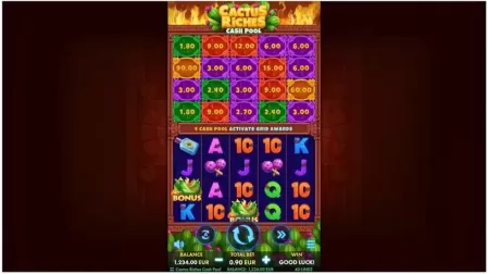 Cactus Riches: Cash Pool slot screenshot 3