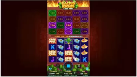 Cactus Riches: Cash Pool slot screenshot 2