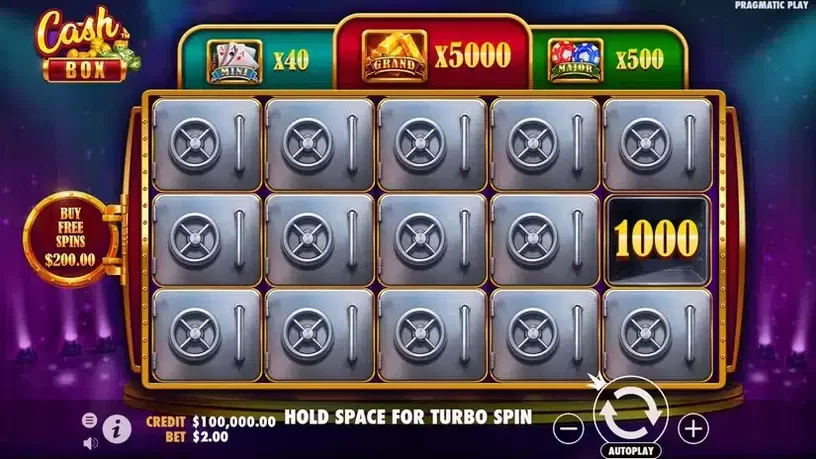 Cash Box slot screenshot 1