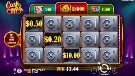 Cash Box slot screenshot 2