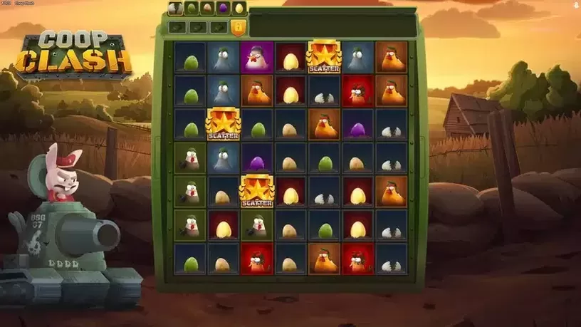 Coop Clash slot screenshot 2