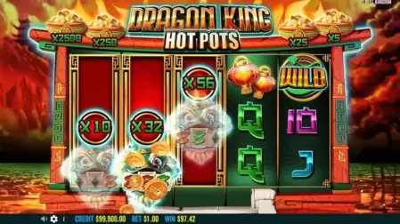 Dragon King Hot Pots slot screenshot 5