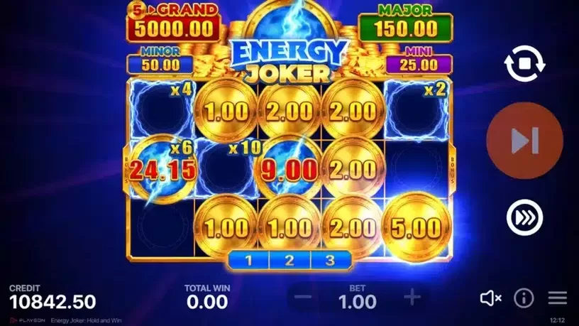 Energy Joker: Hold and Win slot screenshot 