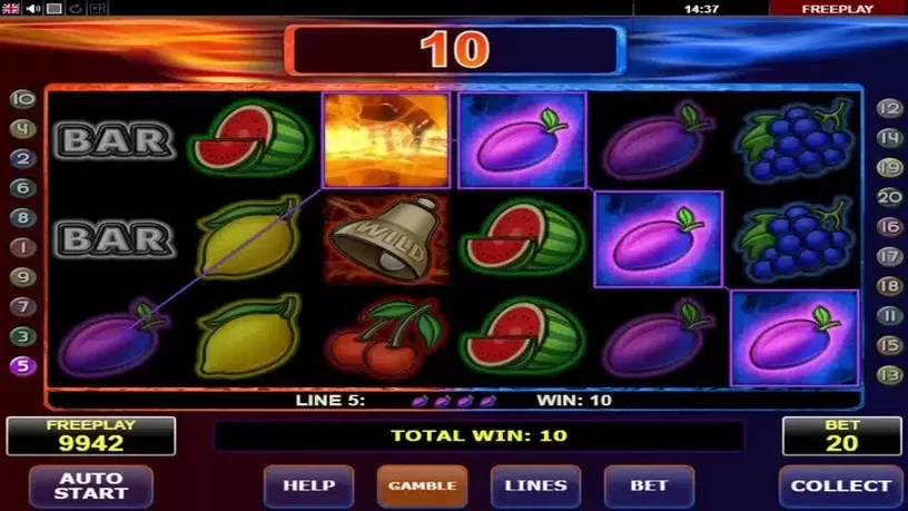 Fire & Ice slot screenshot 3