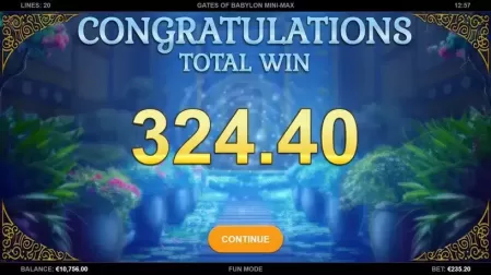 Gates of Babylon Mini-Max slot screenshot 7