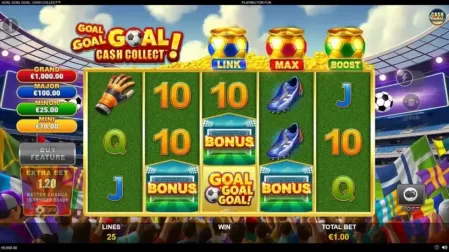 Goal Goal Goal Cash Collect slot screenshot 2