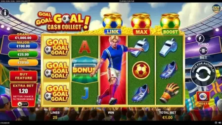 Goal Goal Goal Cash Collect slot screenshot 1
