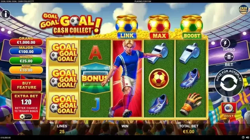 Goal Goal Goal Cash Collect slot screenshot 