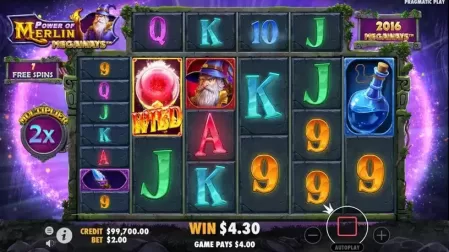 Power of Merlin Megaways slot screenshot 5