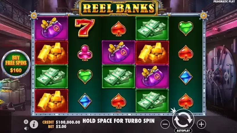 Reel Banks slot screenshot 1