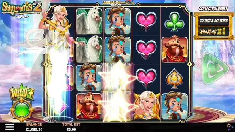 Skylantis 2 Wild Fight slot screenshot 4