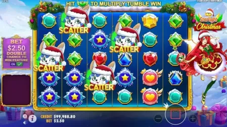 Starlight Christmas slot screenshot 4