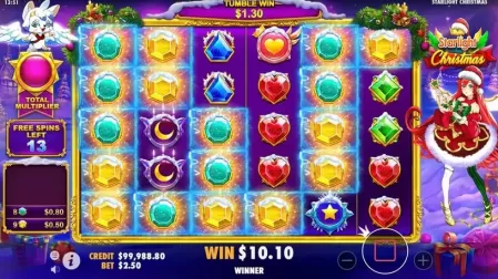 Starlight Christmas slot screenshot 6