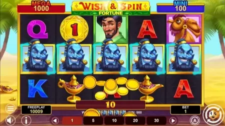 Wish And Spin Fortune slot screenshot 2