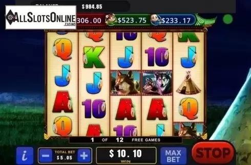 Free Spins. 101 Wolfpack from GMW