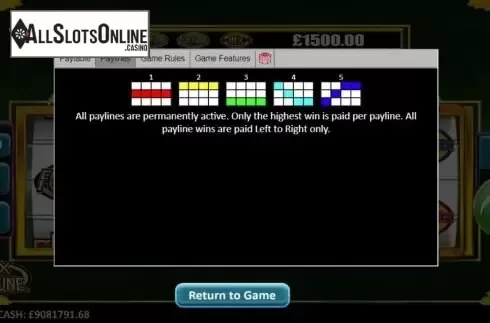 Paylines