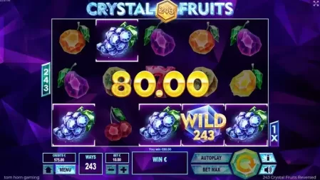 243 Crystal Fruits Reversed slot screenshot 3