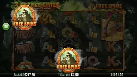 3 Secret Cities slot screenshot 2