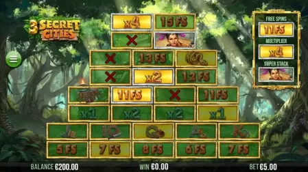 3 Secret Cities slot screenshot 8