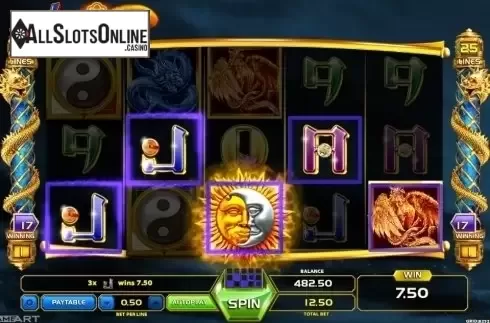 Win Screen . 4 Symbols from GameArt