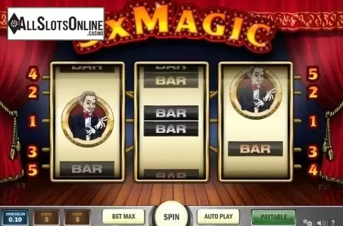 Screen 1. 5x Magic from Play'n Go