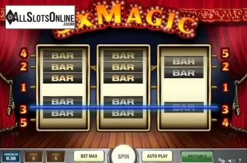 Screen 2. 5x Magic from Play'n Go