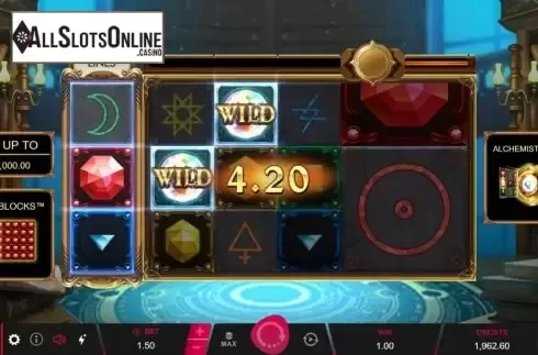 Win Screen . Alchemist Stone from Pulse 8 Studios