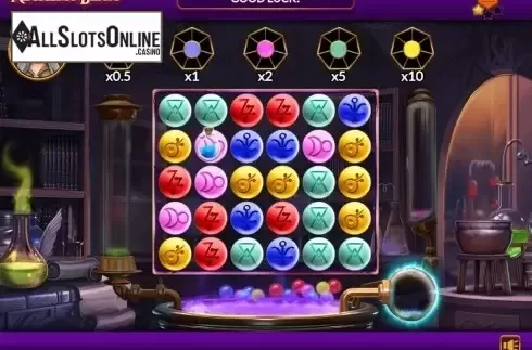 Game Screen 2. Alchemy Blast from Skillzzgaming