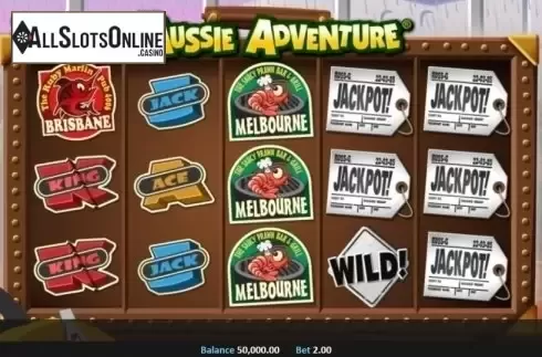 Reel Screen. Aussie Adventure from Realistic