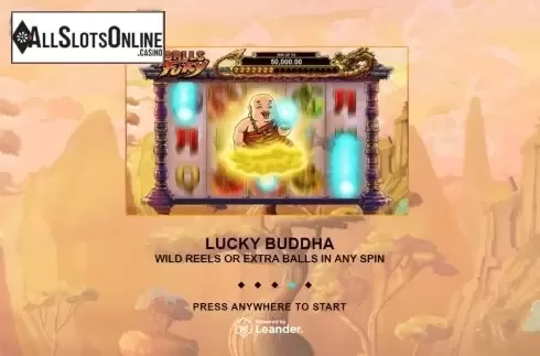 Start Screen. Balls of Fury from Leander Games