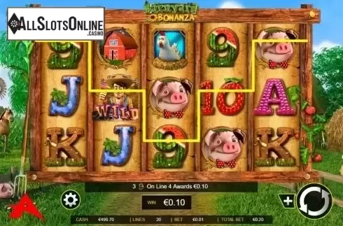 Win Screen . Barnyard Bonanza (Ainsworth) from Ainsworth