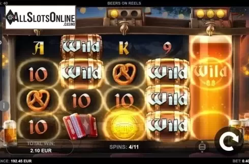 Free Spins 3. Beers on Reels from Kalamba Games