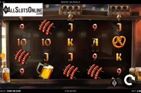 Screen2. Beers on Reels from Kalamba Games