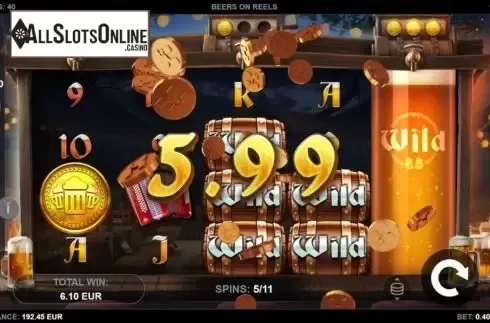 Free Spins 4. Beers on Reels from Kalamba Games