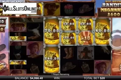 Bonus Game 2. Big Bucks Bandits from Reel Play