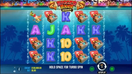 Bigger Bass Bonanza slot screenshot 1