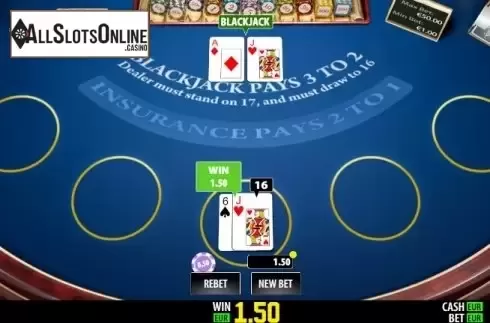 Win screen 2. BlackJack Pro (World Match) from World Match