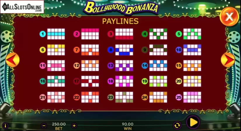 Playlines. Bollywood Bonanza from 888 Gaming