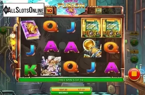 Free Spins Gameplay Screen 3