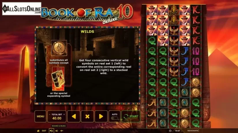 Features 1. Book Of Ra Deluxe 10 from Greentube