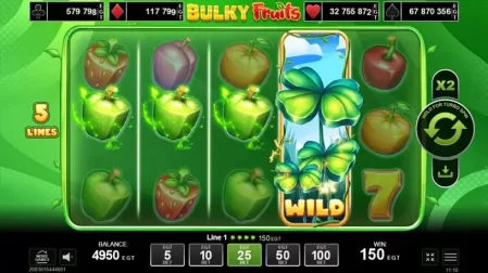 Bulky Fruits slot screenshot 2