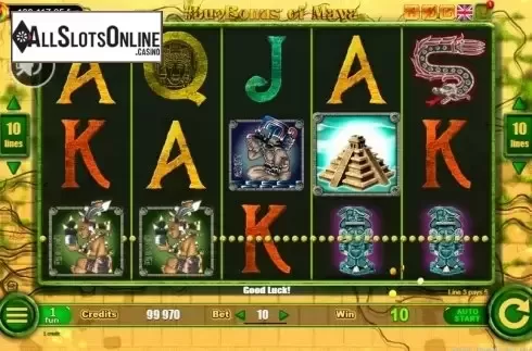 Win screen 1. Buy Bonus of Maya from Belatra Games