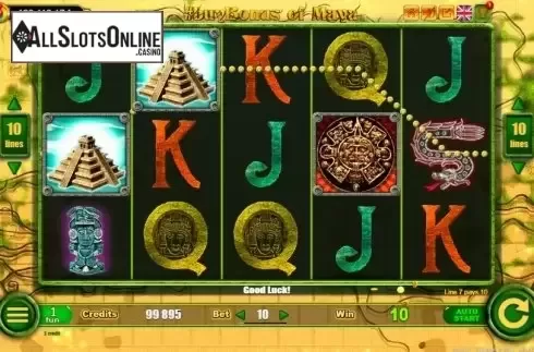 Win screen 3. Buy Bonus of Maya from Belatra Games