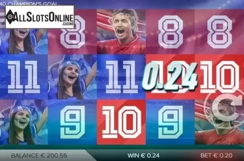 Screen3. Champion's Goal from ELK Studios