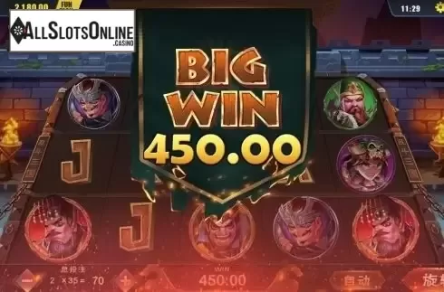 Big Win. Clash of Three Kingdoms from Dream Tech