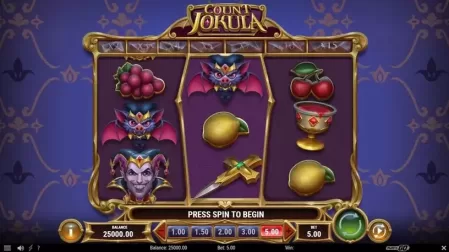 Count Jokula slot screenshot 1