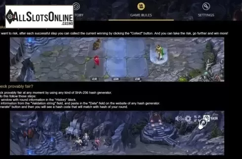 Game Rules 3. Courier Sweeper from Evoplay Entertainment