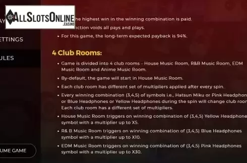 Game Feature screen 2