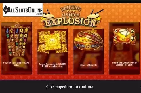 Intro screen